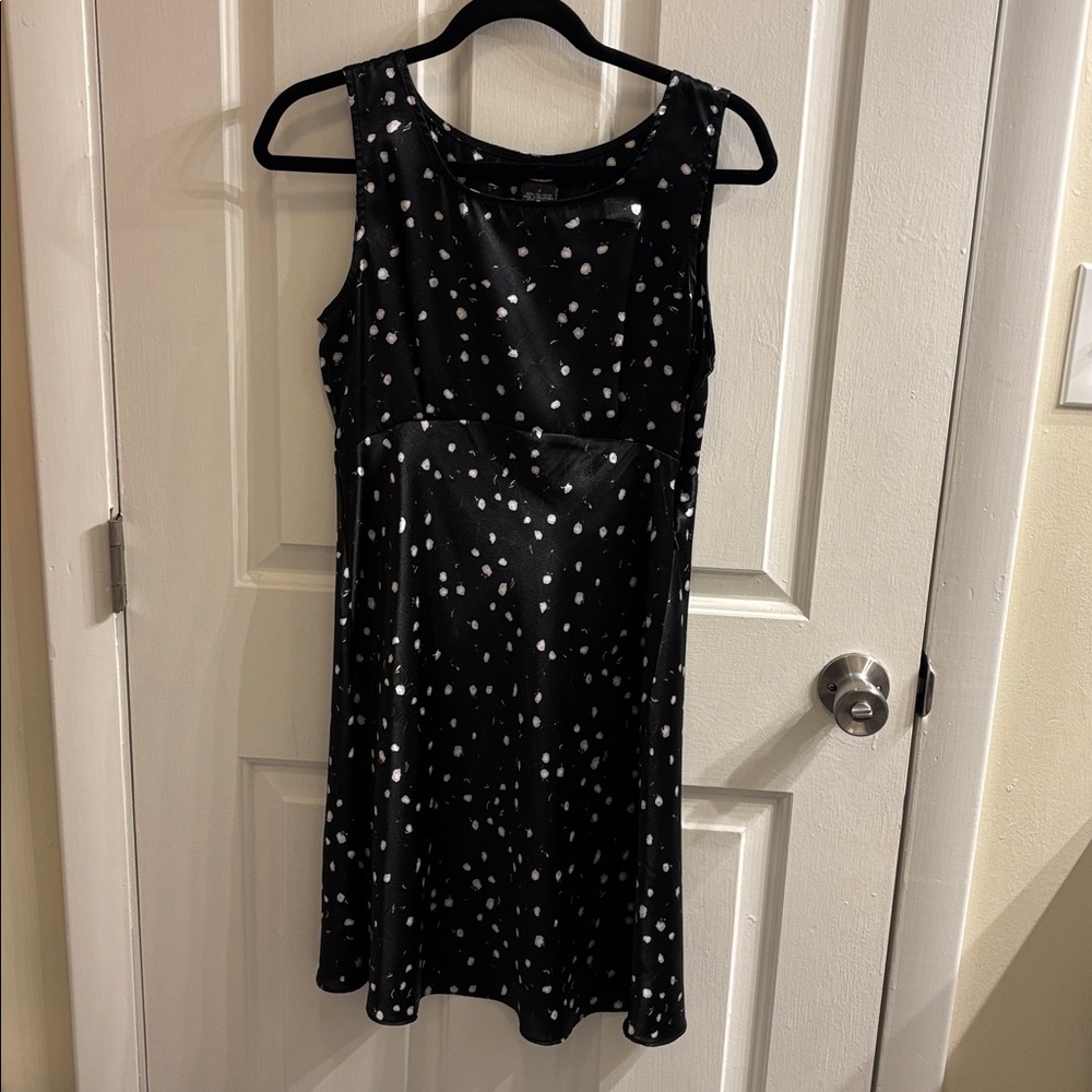Vintage Old Navy Black and White Dress